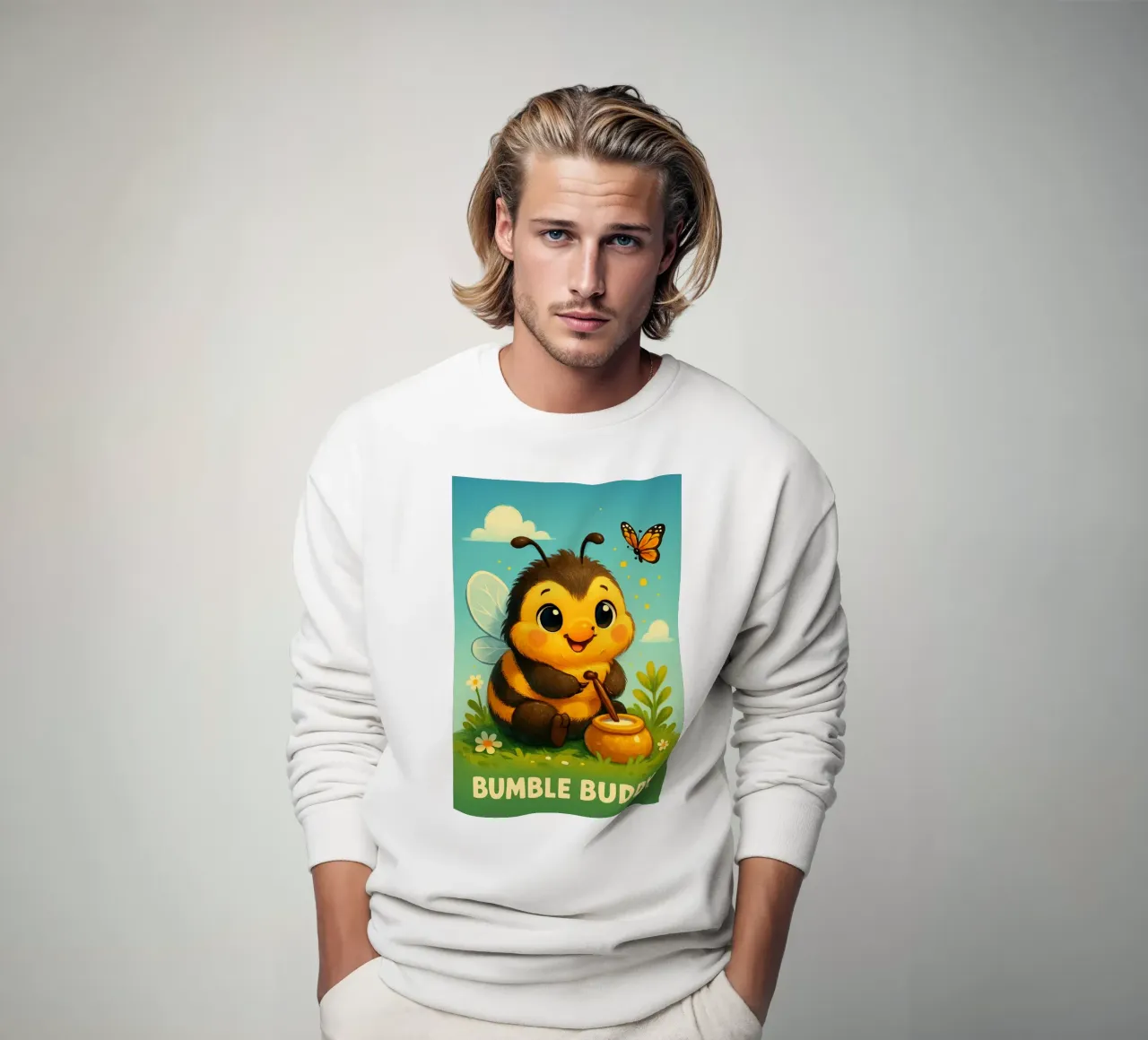 Bumble Buddy sweatshirt by FluffyToons