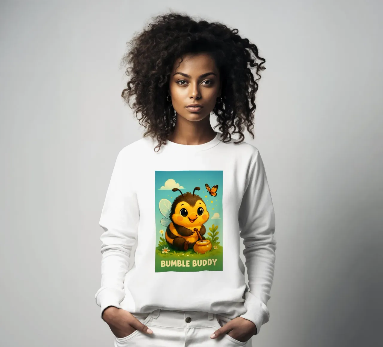Bumble Buddy sweatshirt by FluffyToons