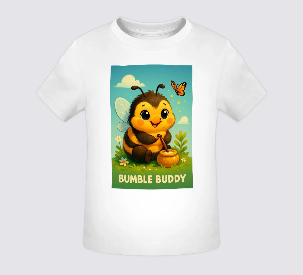 Bumble Buddy maglietta neonato da FluffyToons