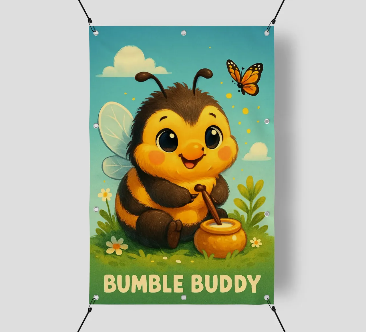 Bumble Buddy telo in pvc da FluffyToons