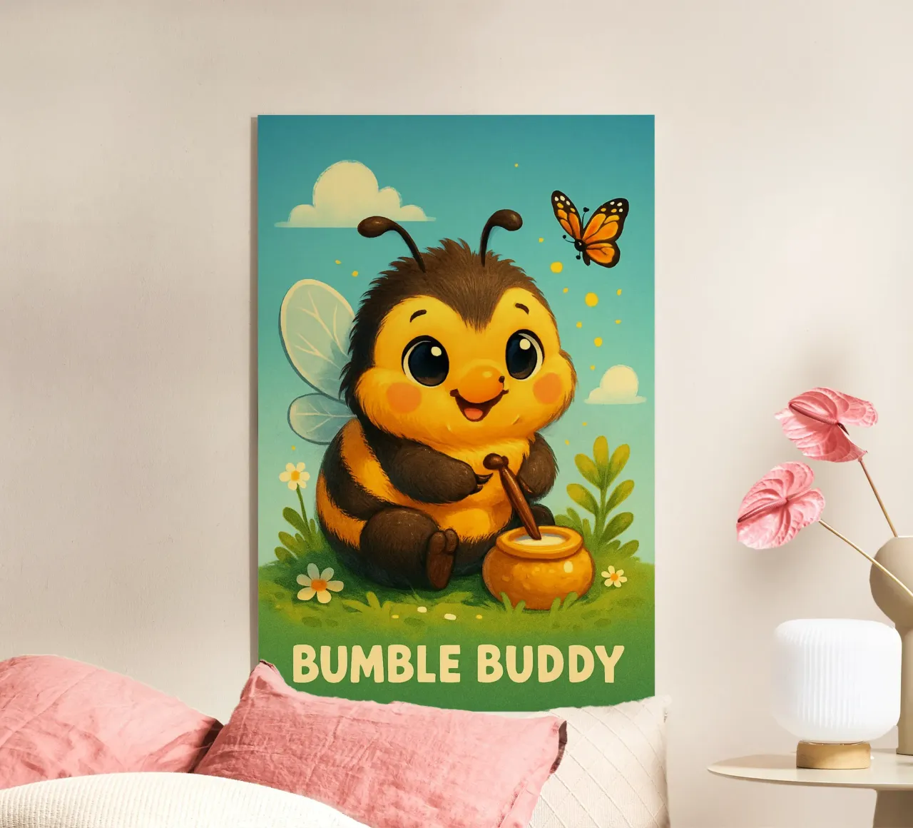 Bumble Buddy plexiglass da FluffyToons