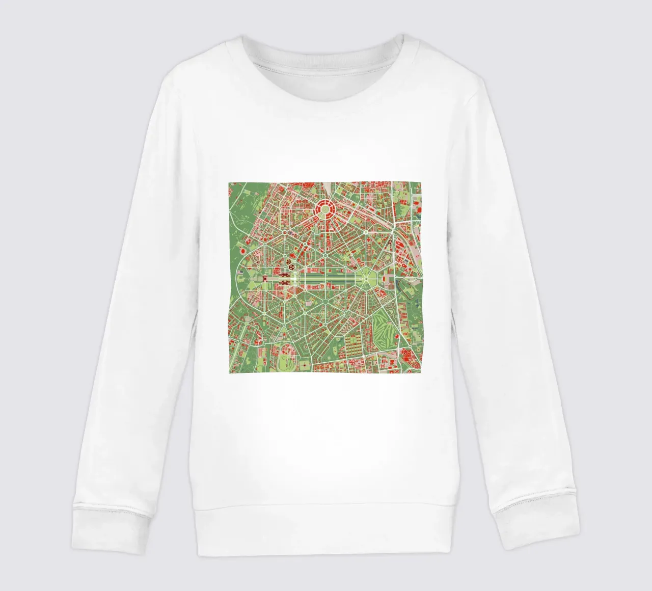 New Delhi Classic kids sweatshirt by Planos Urbanos