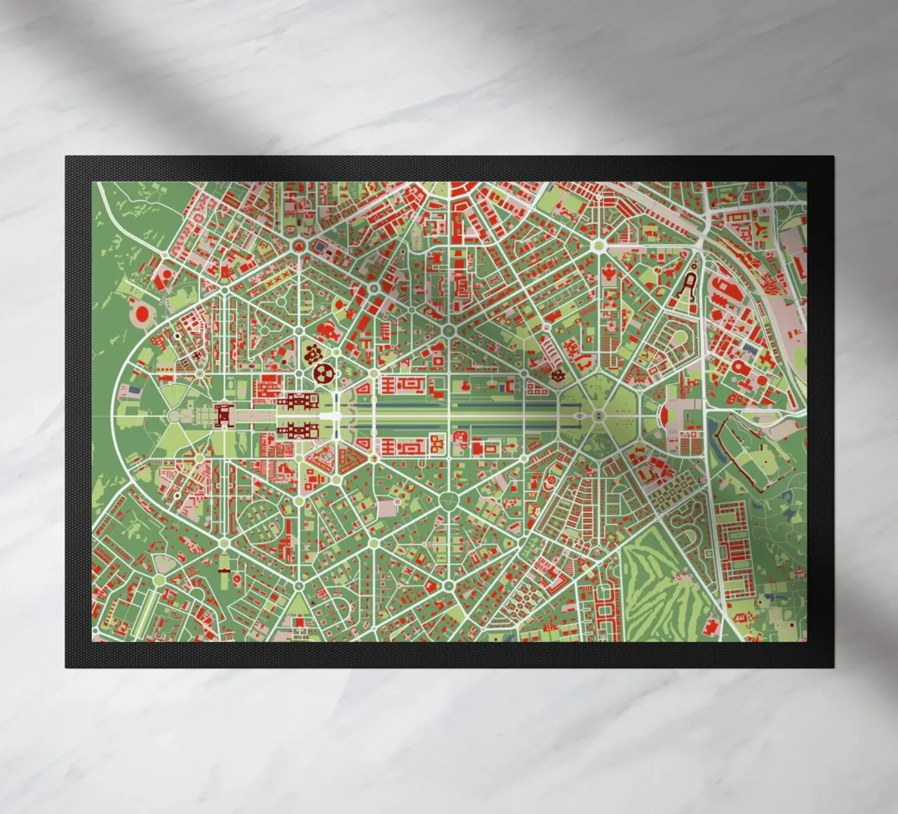 New Delhi Classic doormat by Planos Urbanos