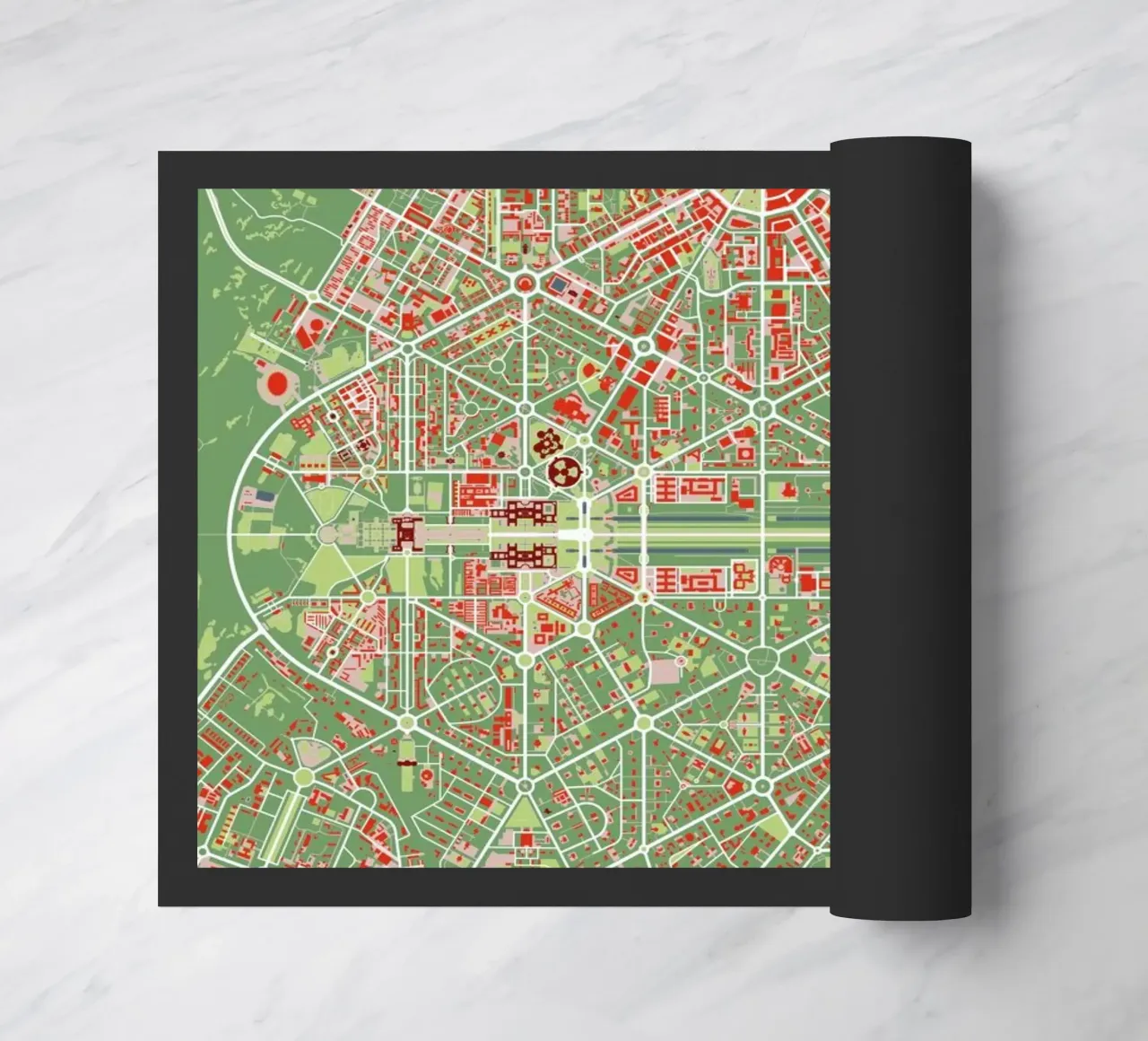 New Delhi Classic doormat by Planos Urbanos