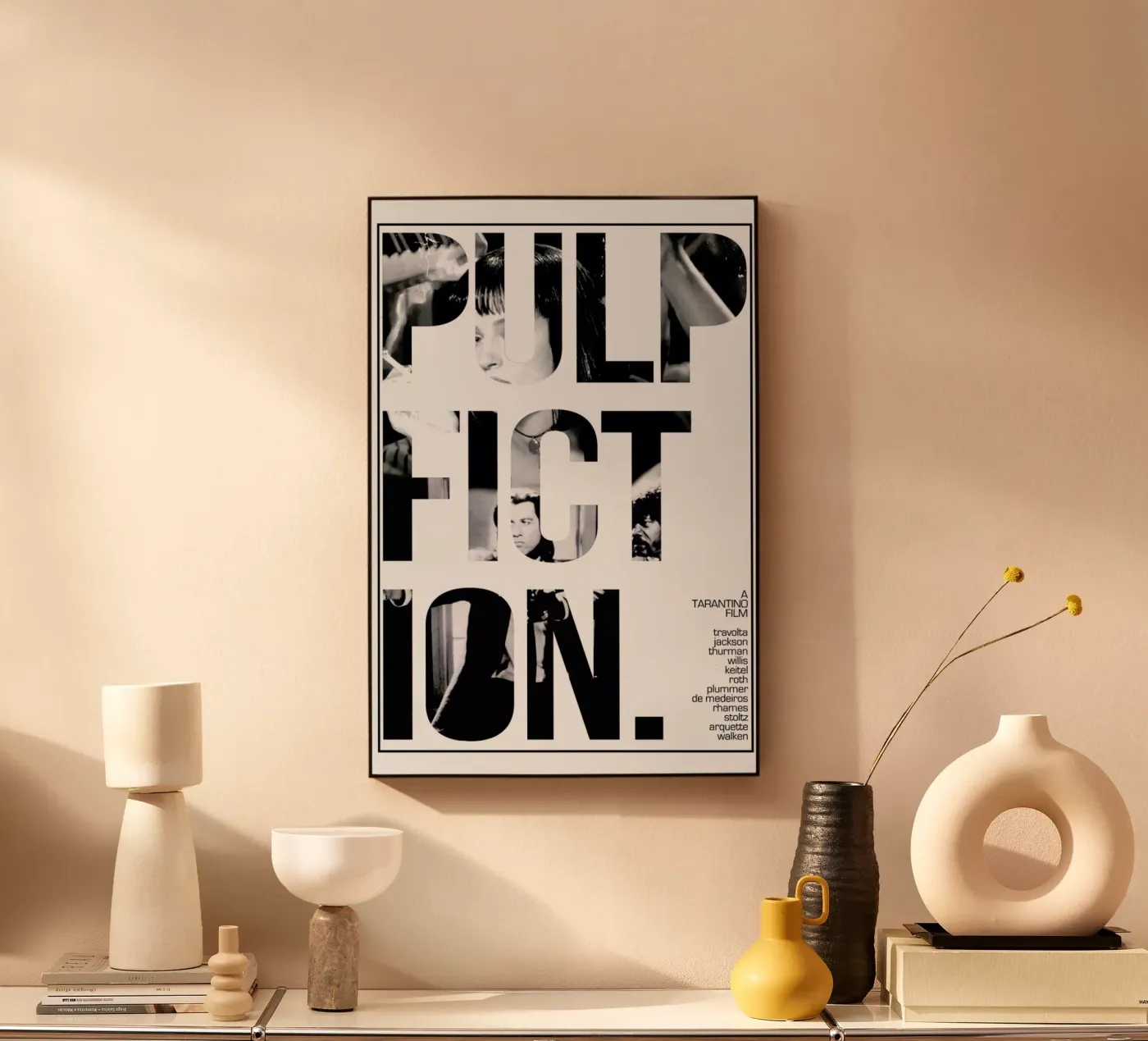 Pulp Fiction acrylic glass by MD POSTERS