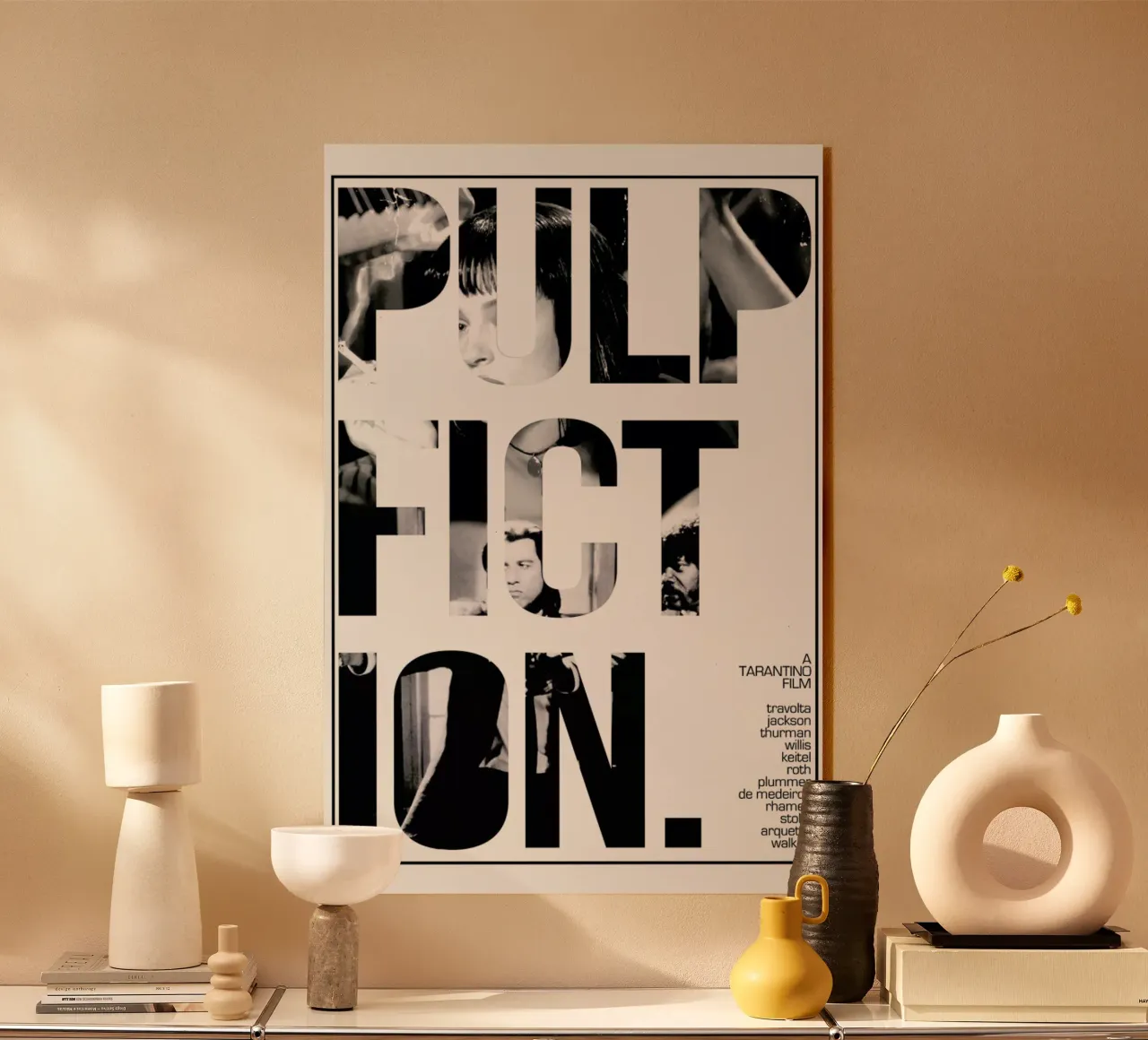 Pulp Fiction acrylic glass by MD POSTERS