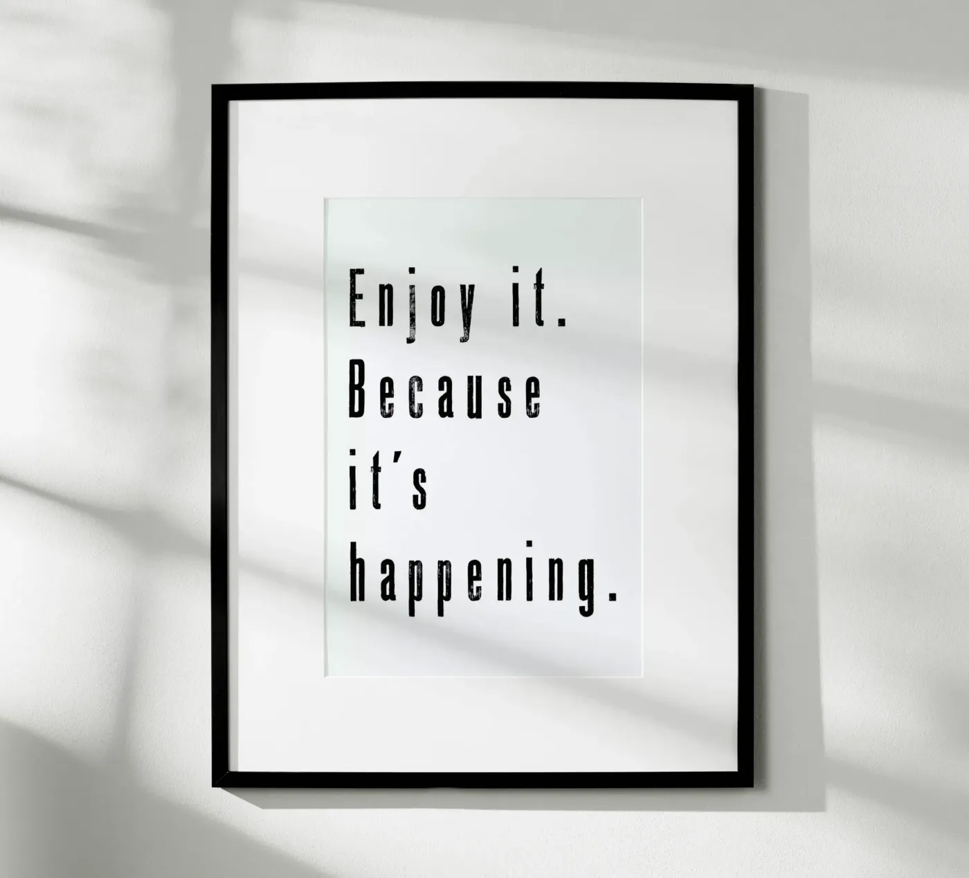Enjoy it poster da PETERSEN