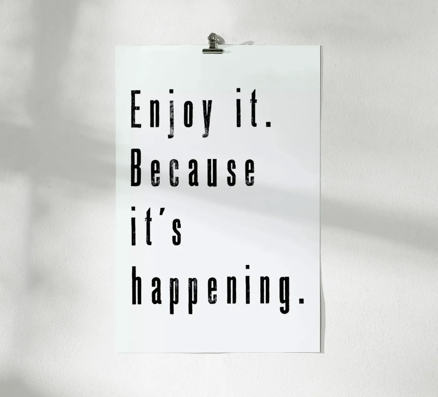Enjoy it poster da PETERSEN