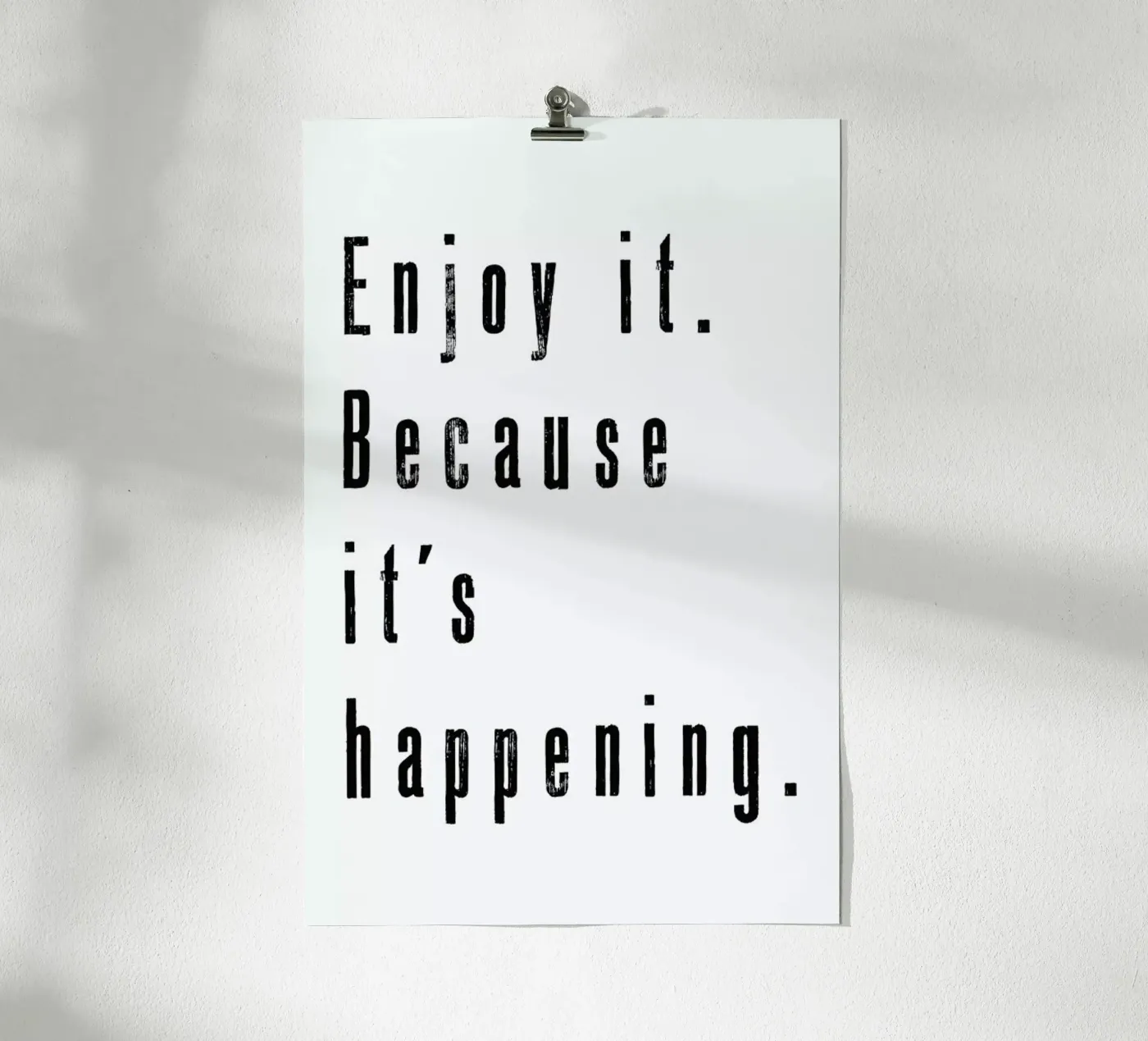 Enjoy it poster da PETERSEN