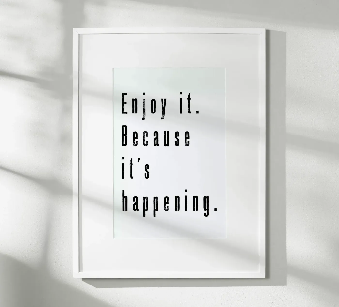 Enjoy it poster da PETERSEN