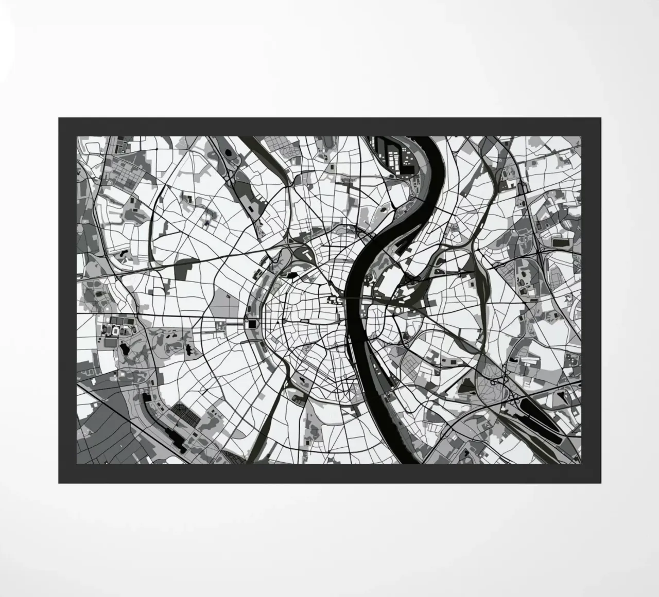 Cologne Black & White zerbino da Planos Urbanos