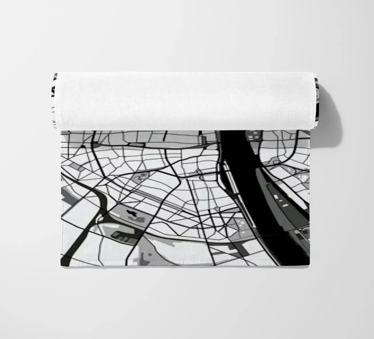 Cologne Black & White telo mare da Planos Urbanos