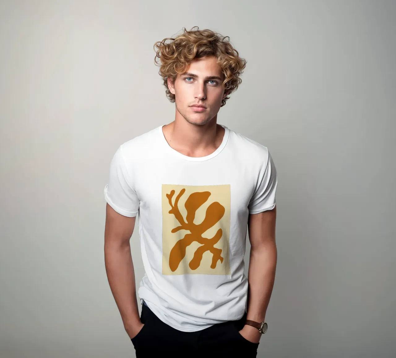 Minimalist Simple Aesthetic t-shirt by MODERN NUANCE