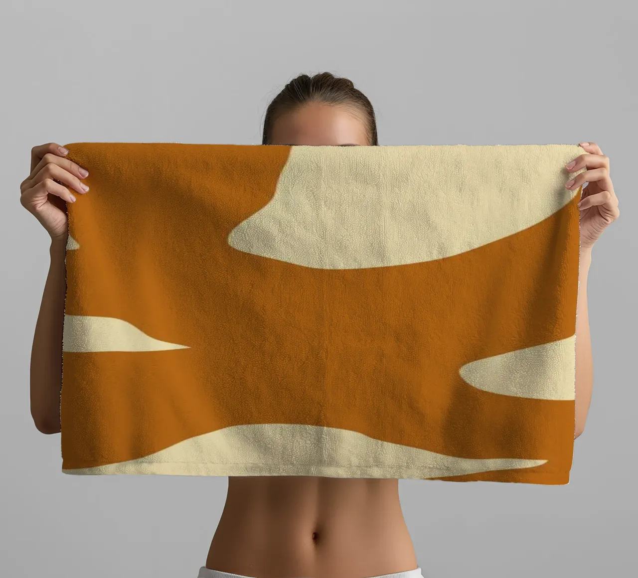 Minimalist Simple Aesthetic towel by MODERN NUANCE