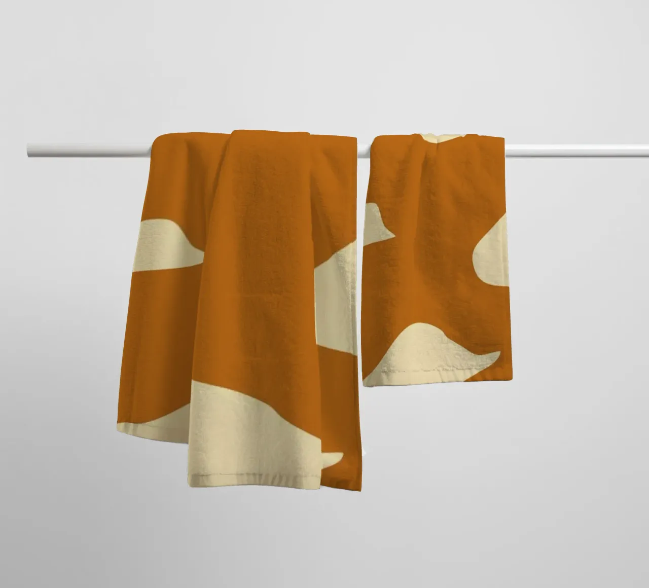 Minimalist Simple Aesthetic towel by MODERN NUANCE