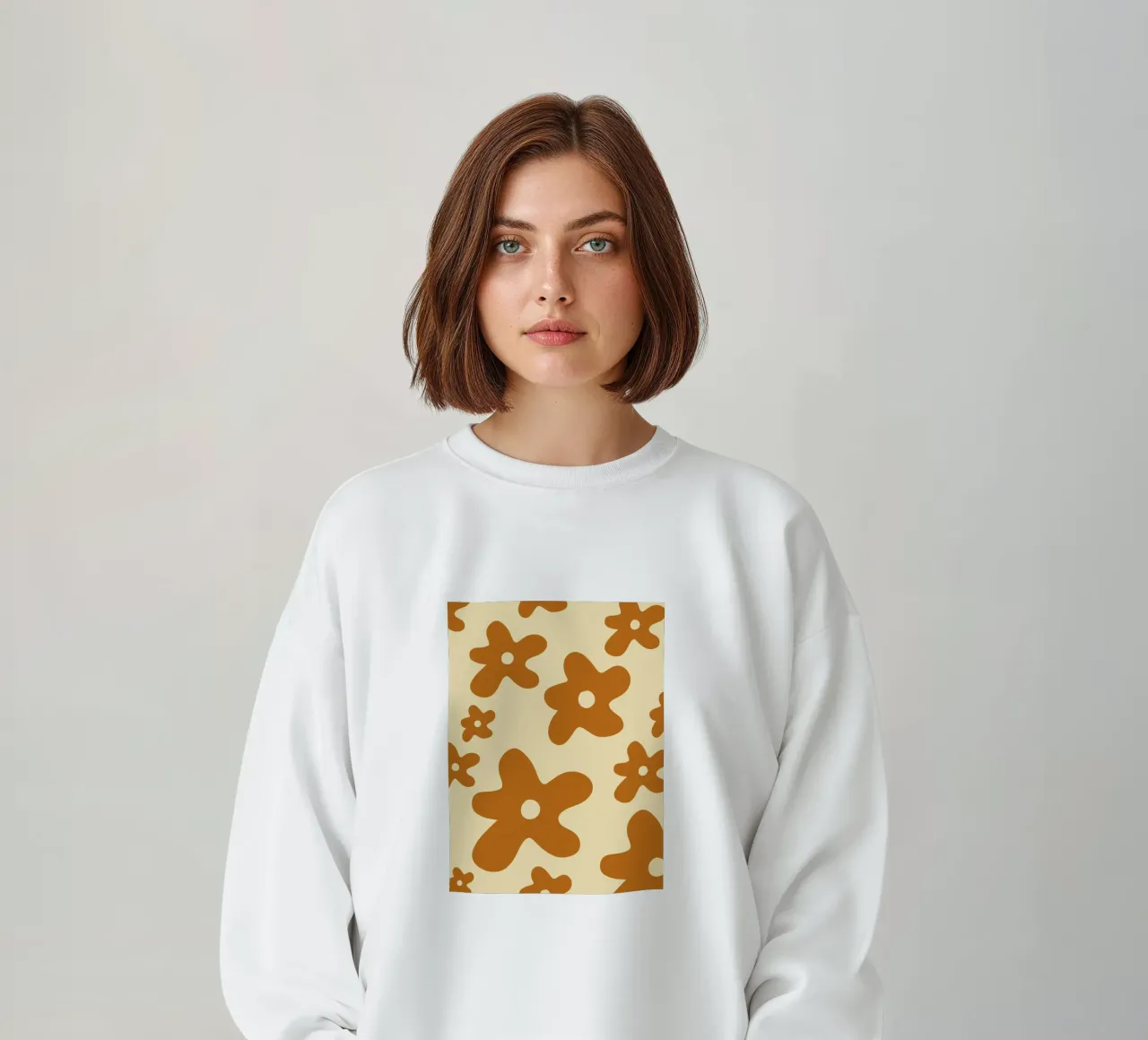 Fiori semplici e minimalisti felpa da MODERN NUANCE
