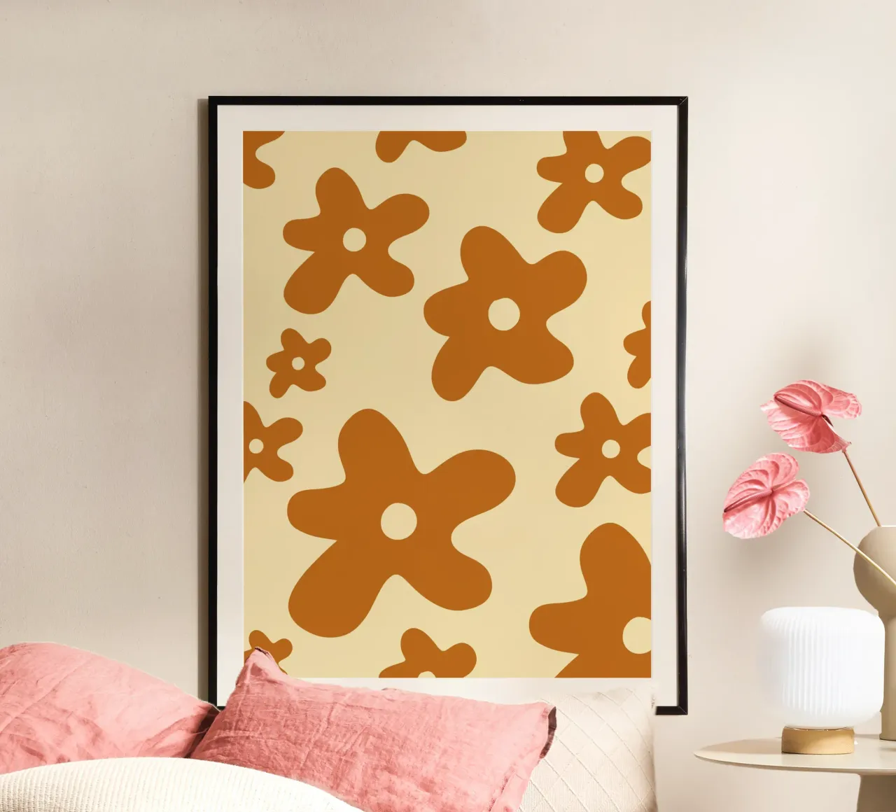 Fiori semplici e minimalisti carta hahnemühle da MODERN NUANCE