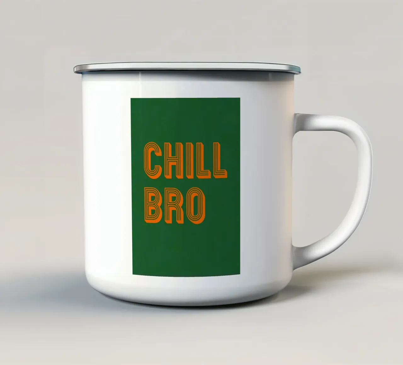Fratello freddo tazza in smalto da Carinaprint