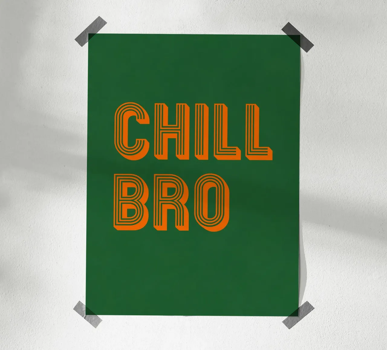 Fratello freddo poster da Carinaprint