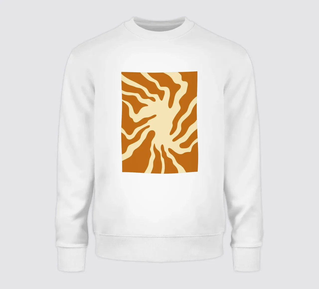 Linee d'onda minimaliste felpa da MODERN NUANCE