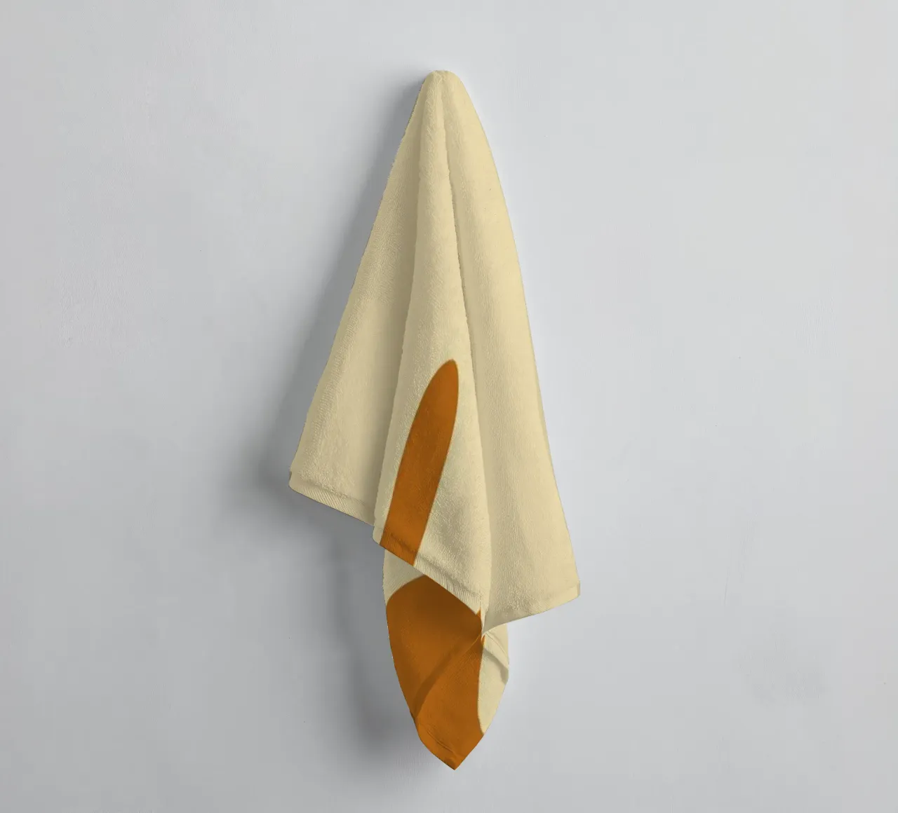 Minimalist Wave Lines towel by MODERN NUANCE