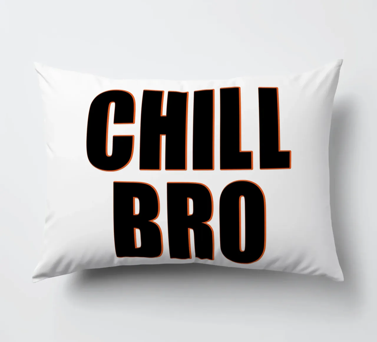 Cool "Chill Bro" kussen van Carinaprint
