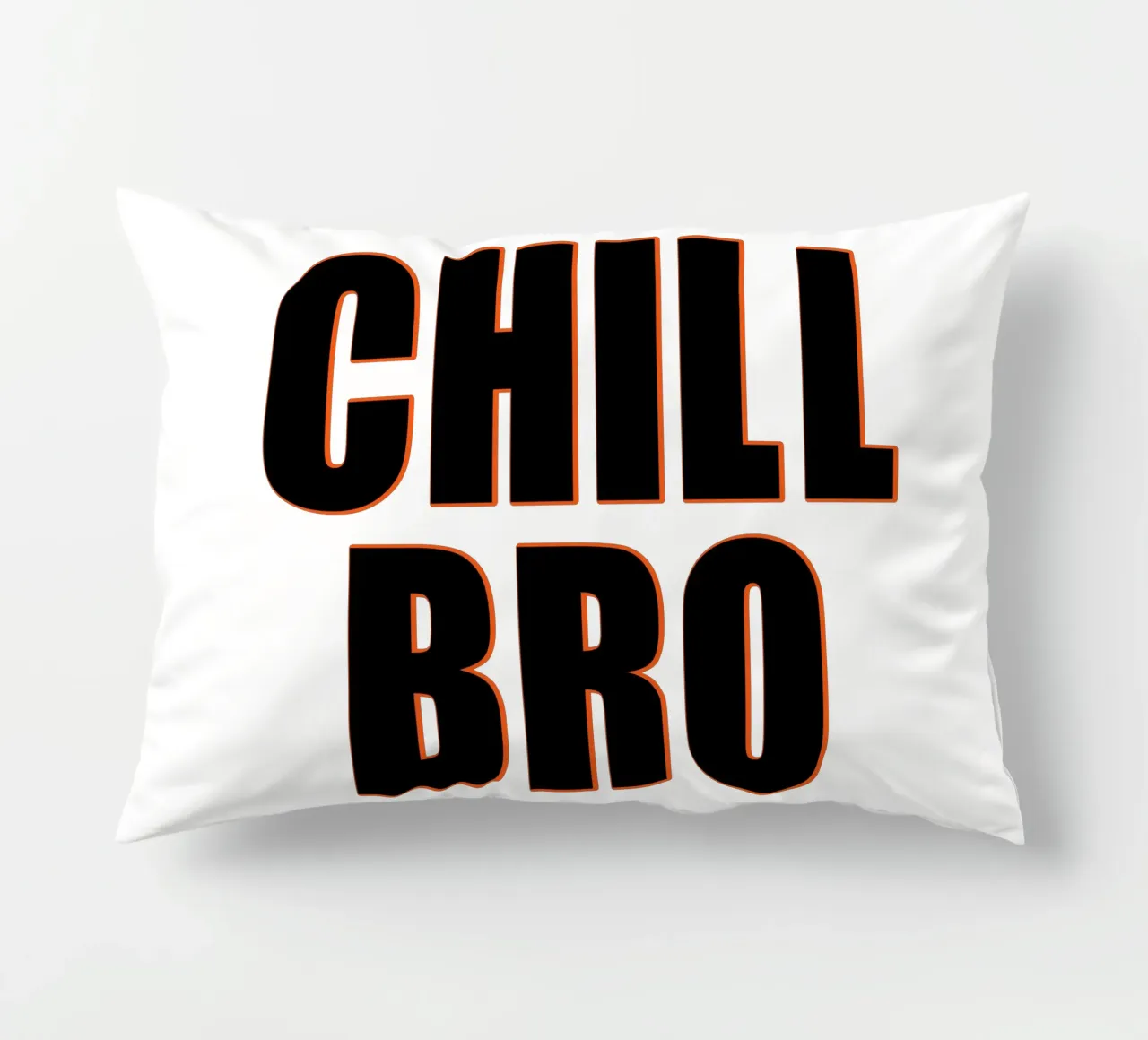 Cool "Chill Bro" kussen van Carinaprint