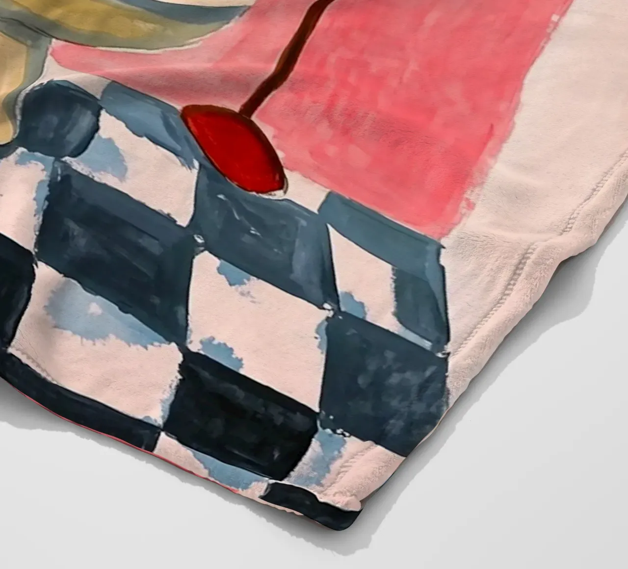 Please sit down Fleecedecke von Carinaprint