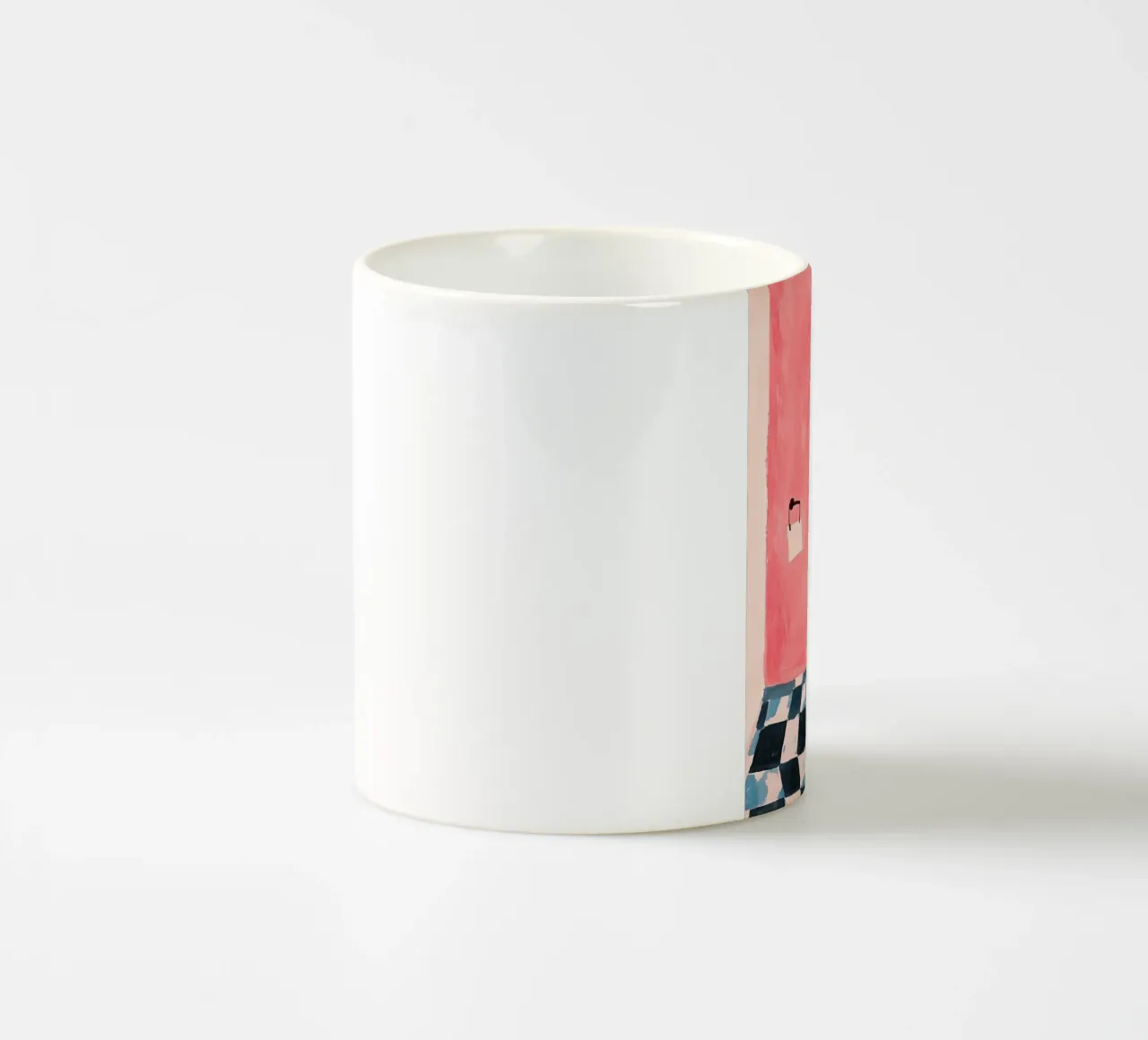 Please sit down ceramic mug by Carinaprint