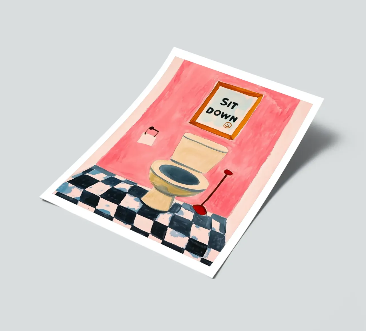 Please sit down sticker sheet by Carinaprint