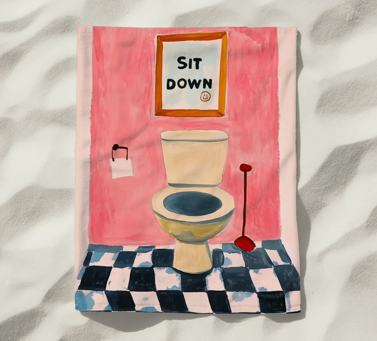 Please sit down telo mare da Carinaprint