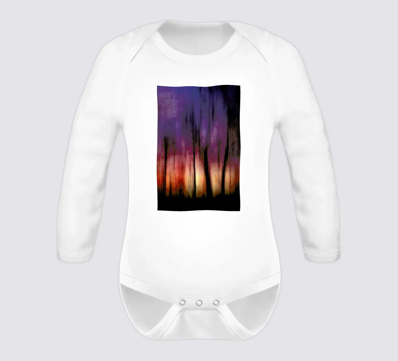 A Blurred Sunset Preview Langarm Babybody von Angelo Cerantola
