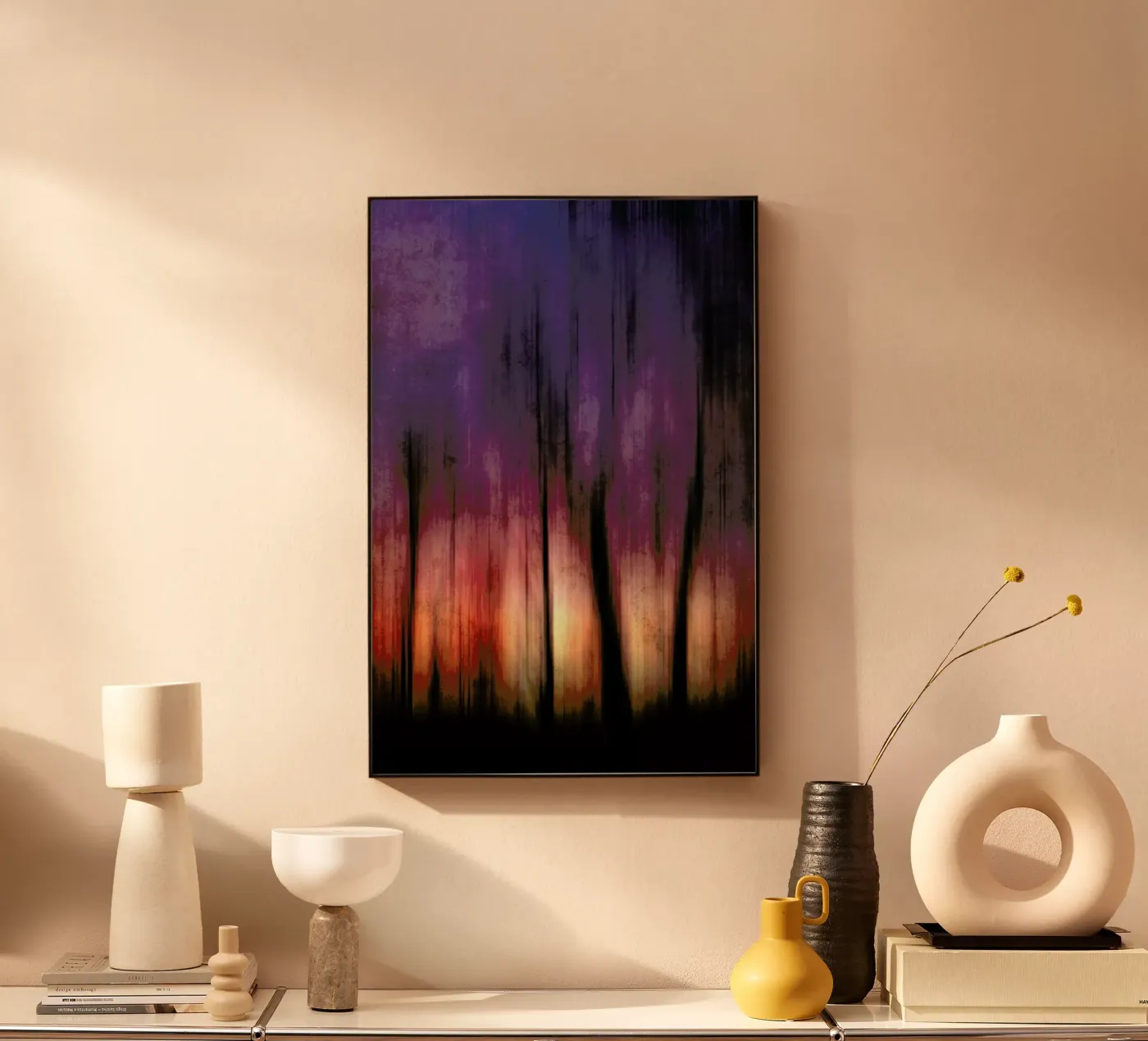 A Blurred Sunset Preview acryl van Angelo Cerantola