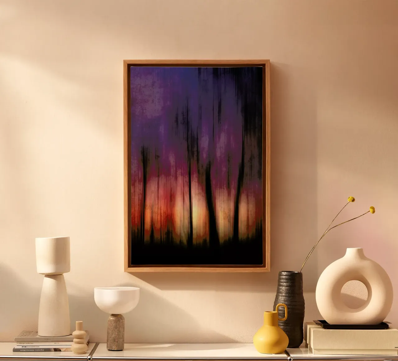 A Blurred Sunset Preview canvas by Angelo Cerantola