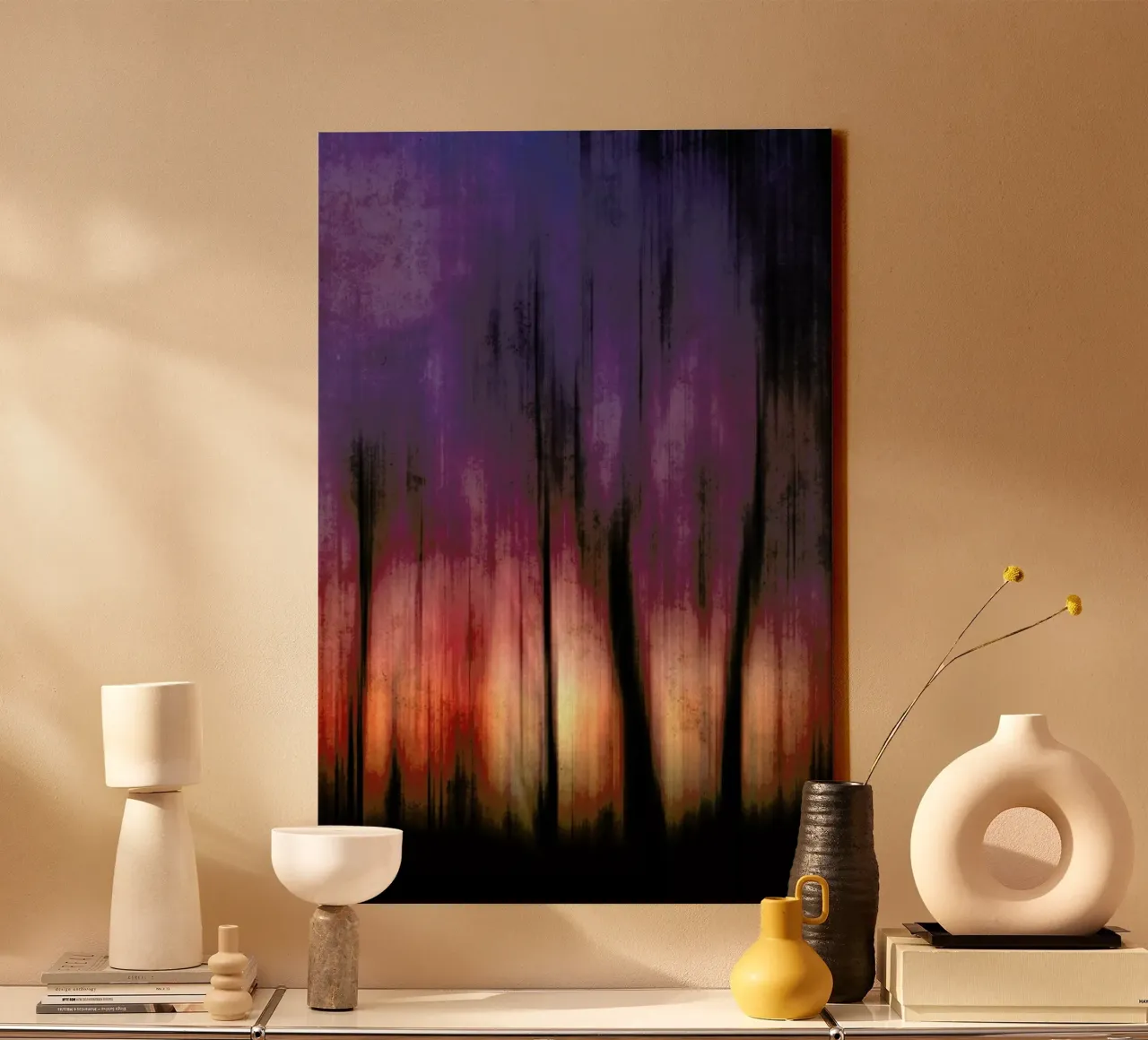 A Blurred Sunset Preview canvas by Angelo Cerantola