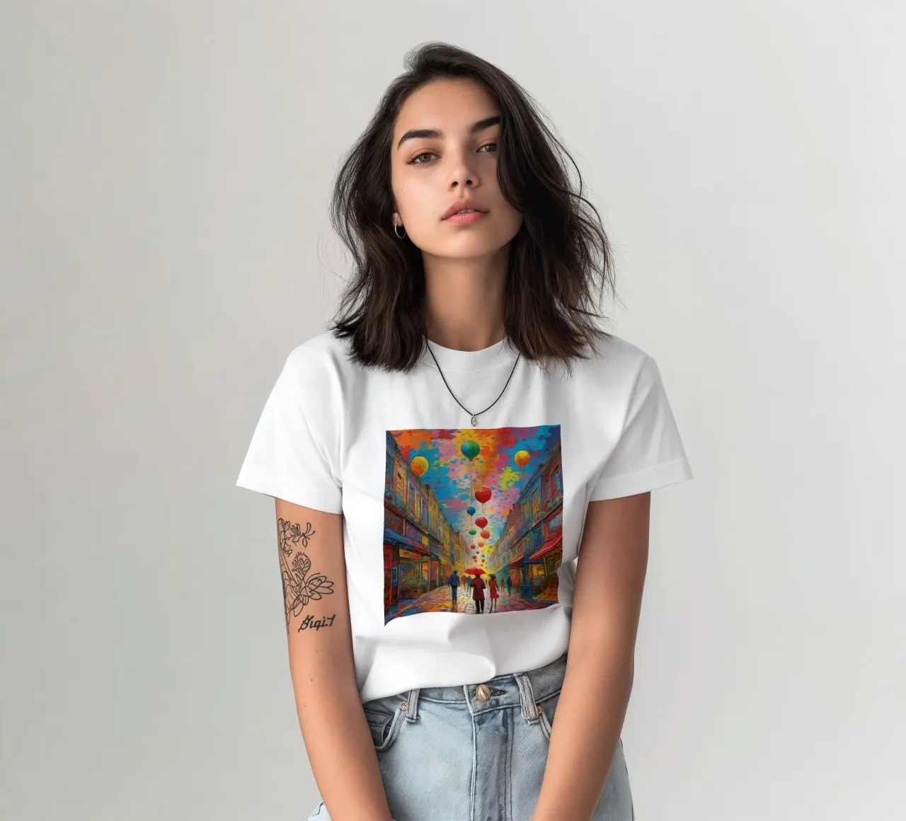 Colours Consumption t-shirt by CASTILO