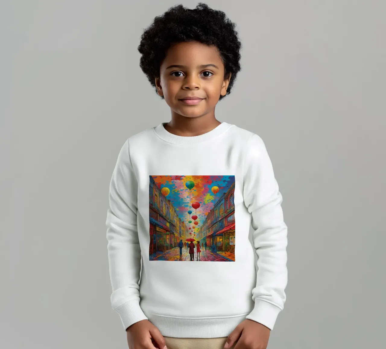 Consumo di colori felpa bambino da CASTILO