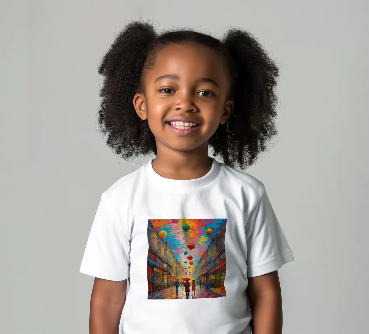 Colours Consumption kids t-shirt by CASTILO