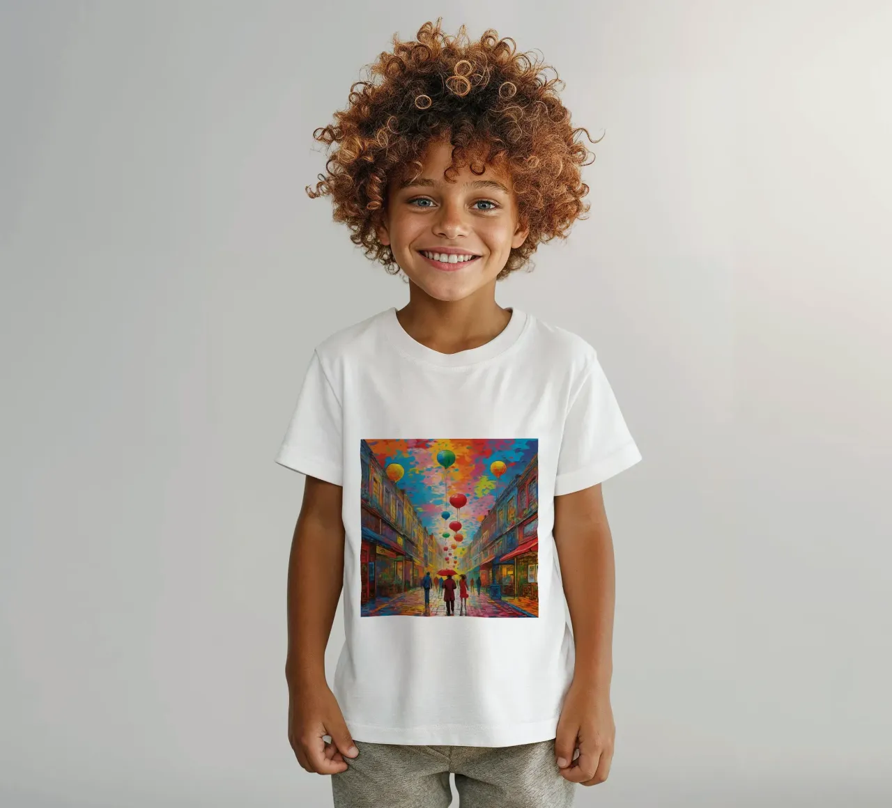 Colours Consumption kids t-shirt by CASTILO