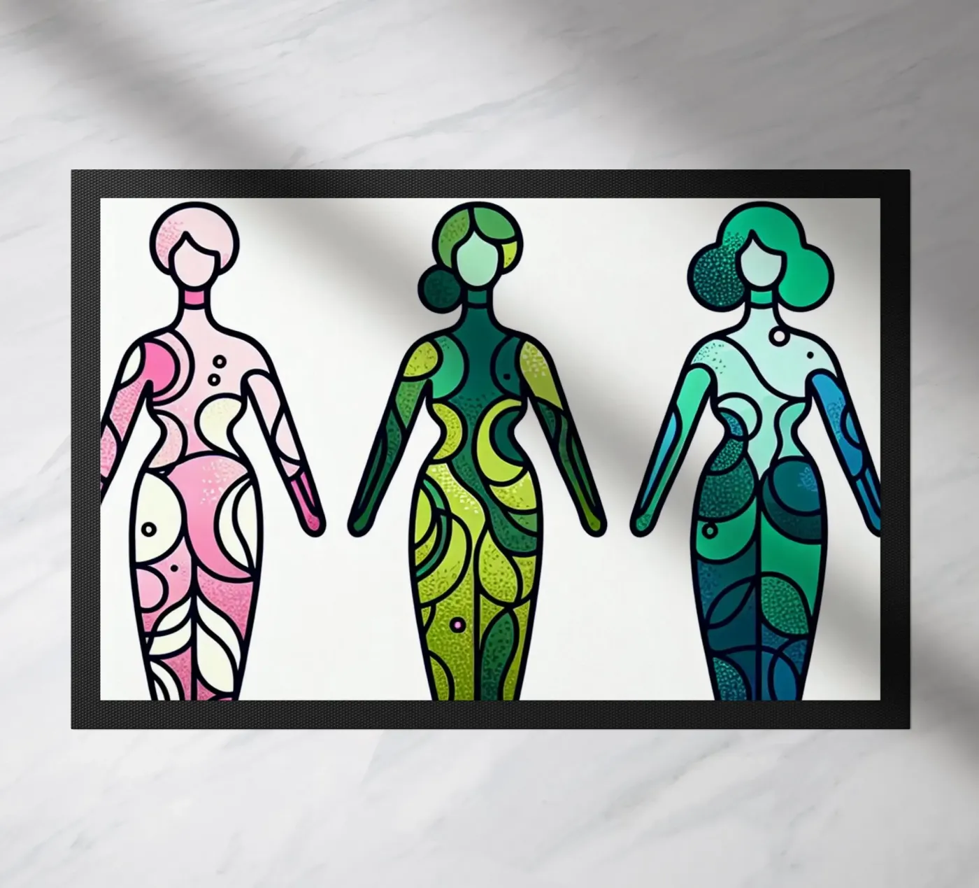 Women and fashion paillasson de CASTILO