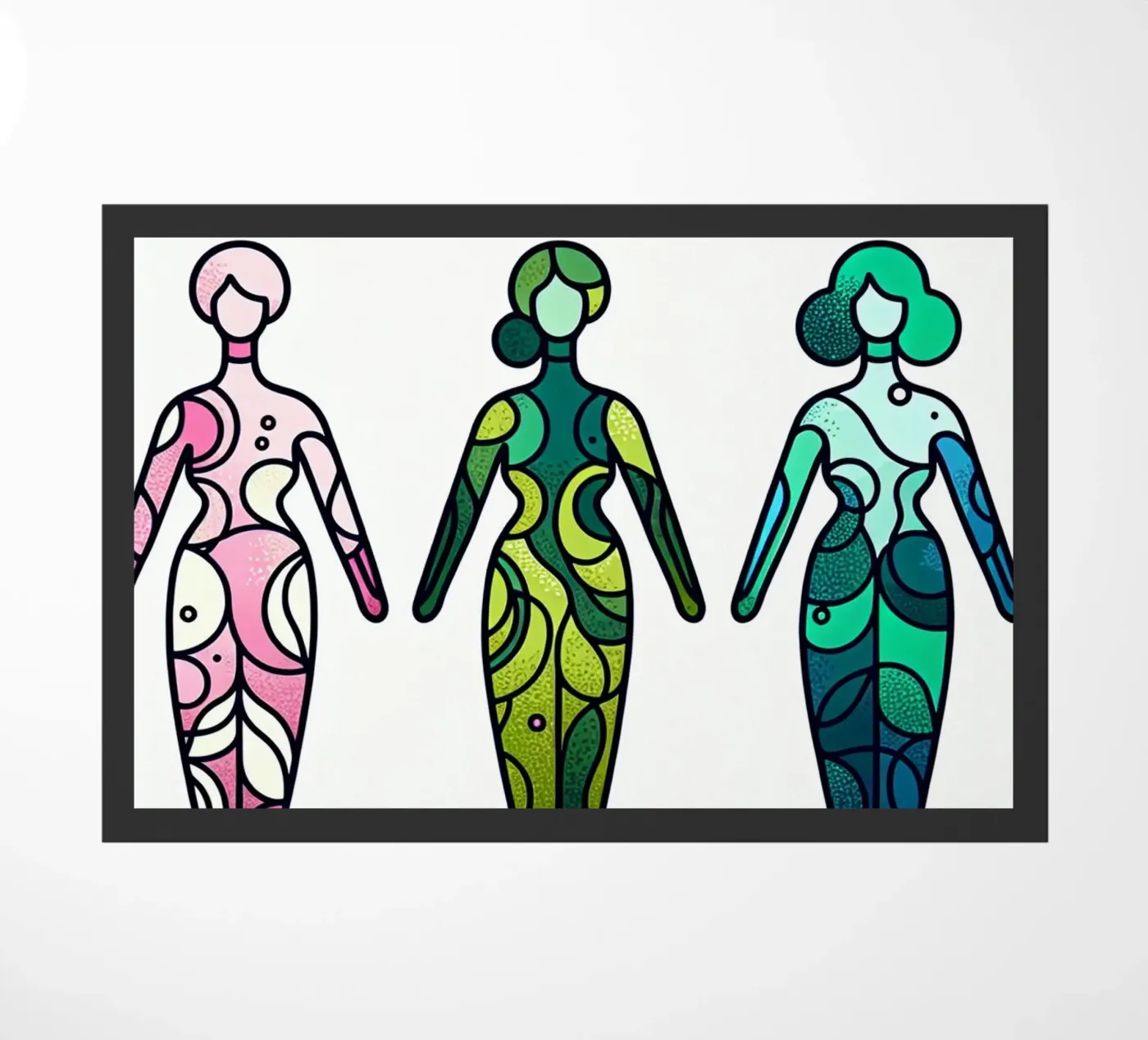 Women and fashion paillasson de CASTILO