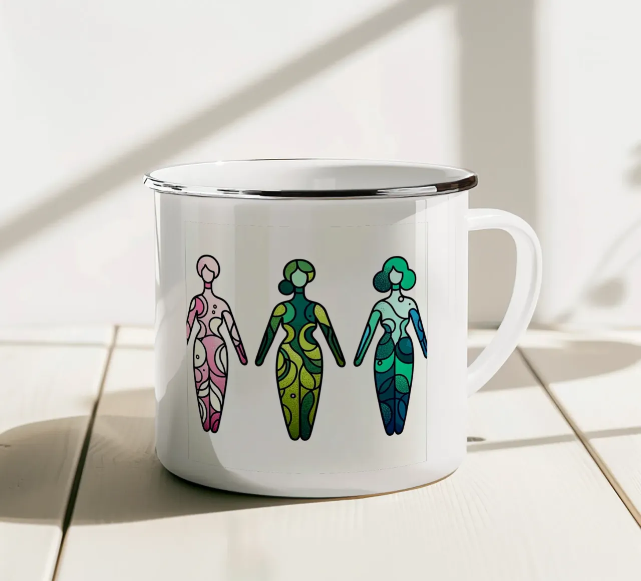 Donne e moda tazza in smalto da CASTILO