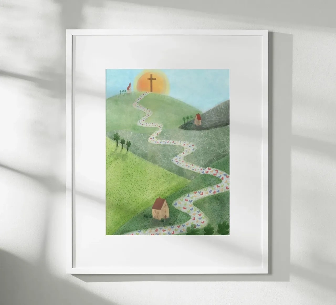 THE WAY carta hahnemühle da Inge Hauser Illustration