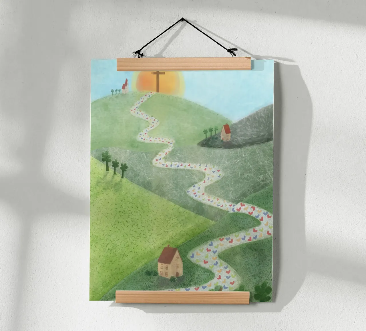 THE WAY carta hahnemühle da Inge Hauser Illustration