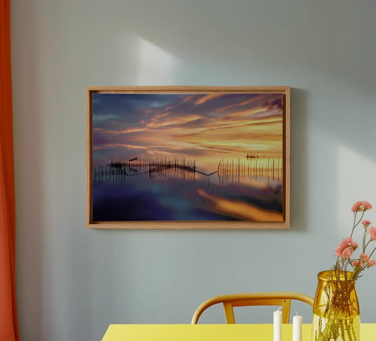 Fishnets canvas by Pictufy