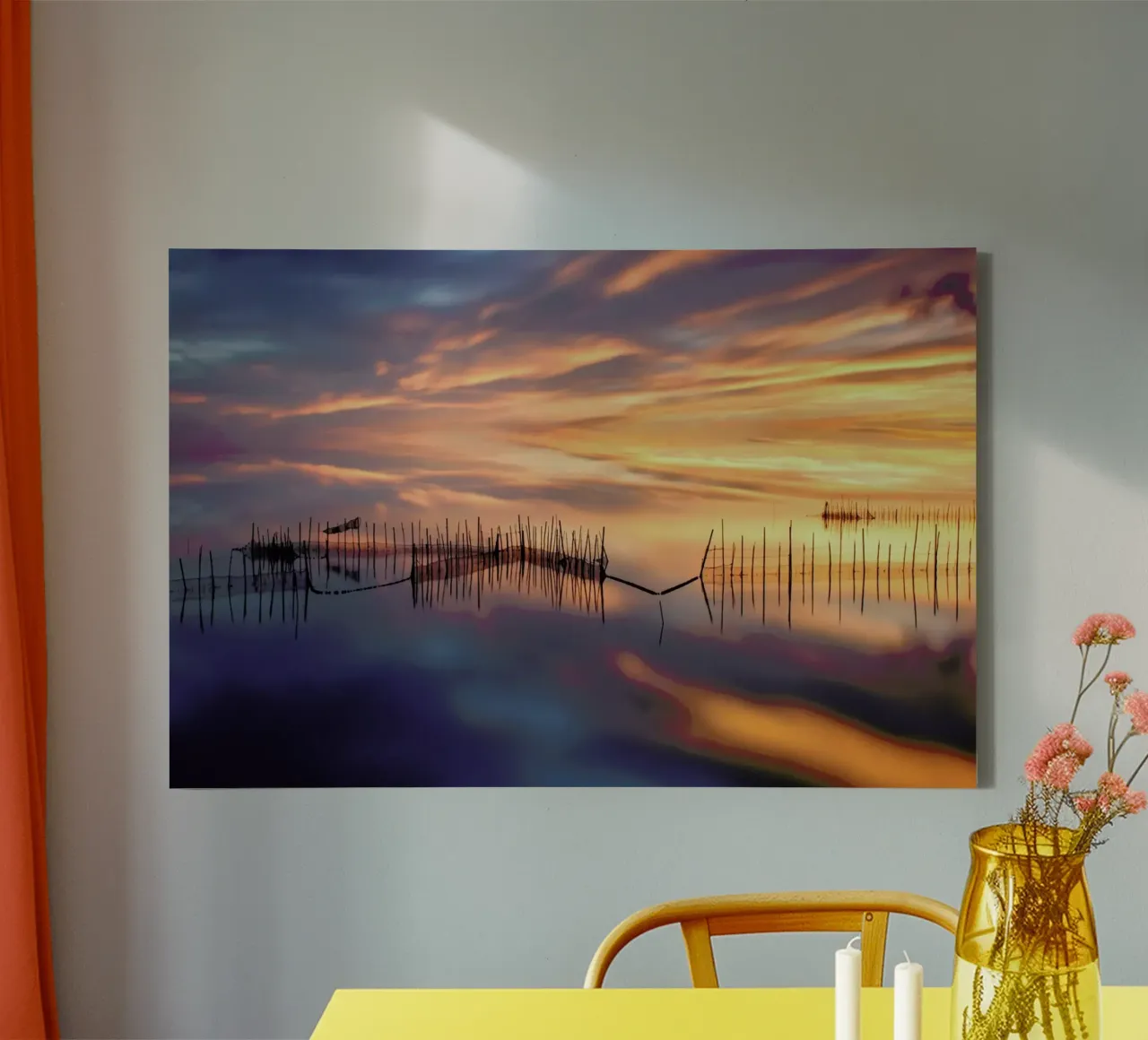 Fishnets canvas van Pictufy