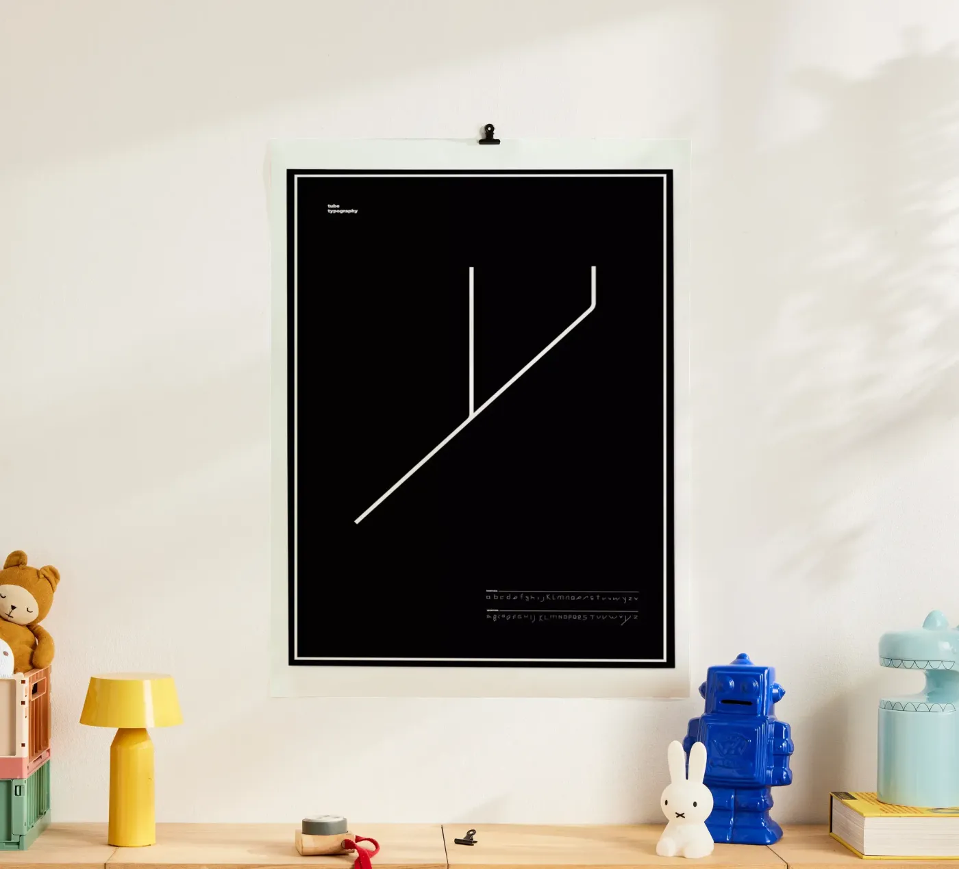 Tube Font poster da Marcin Plonka