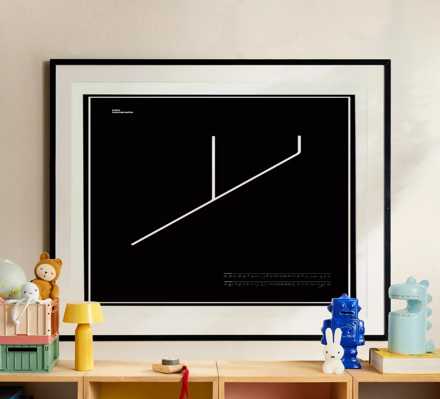 Tube Font poster da Marcin Plonka
