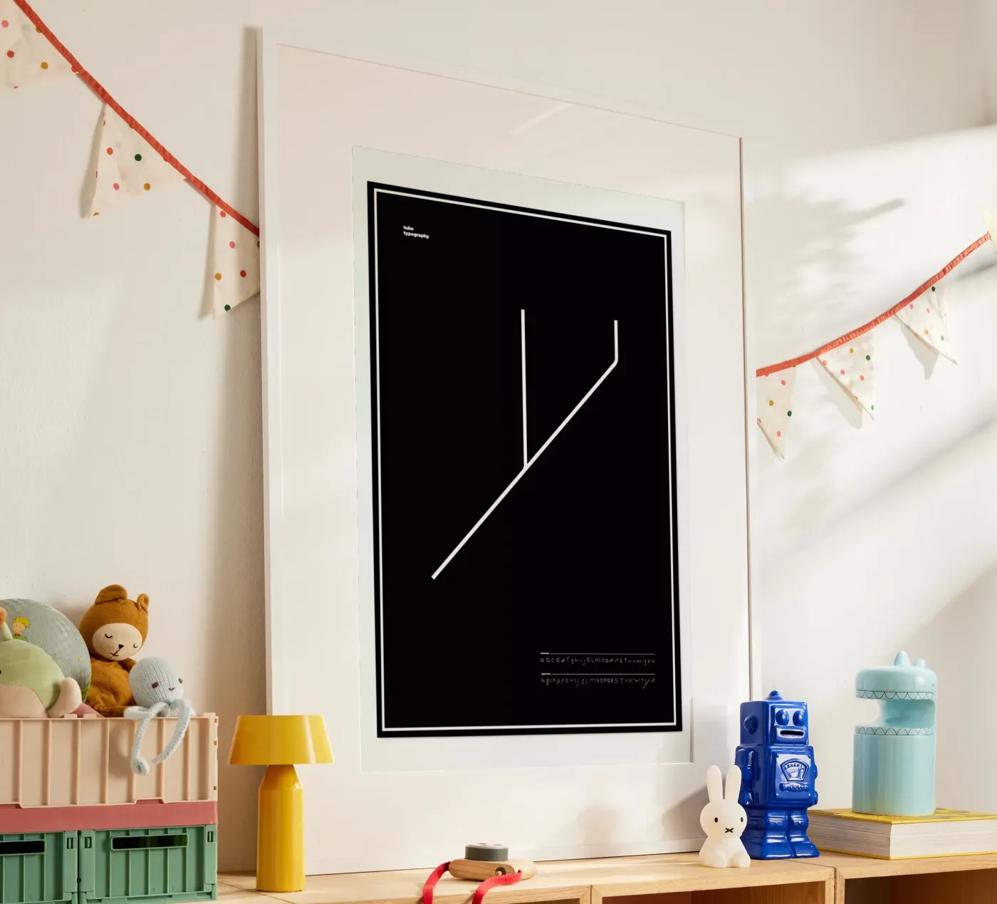 Tube Font poster da Marcin Plonka