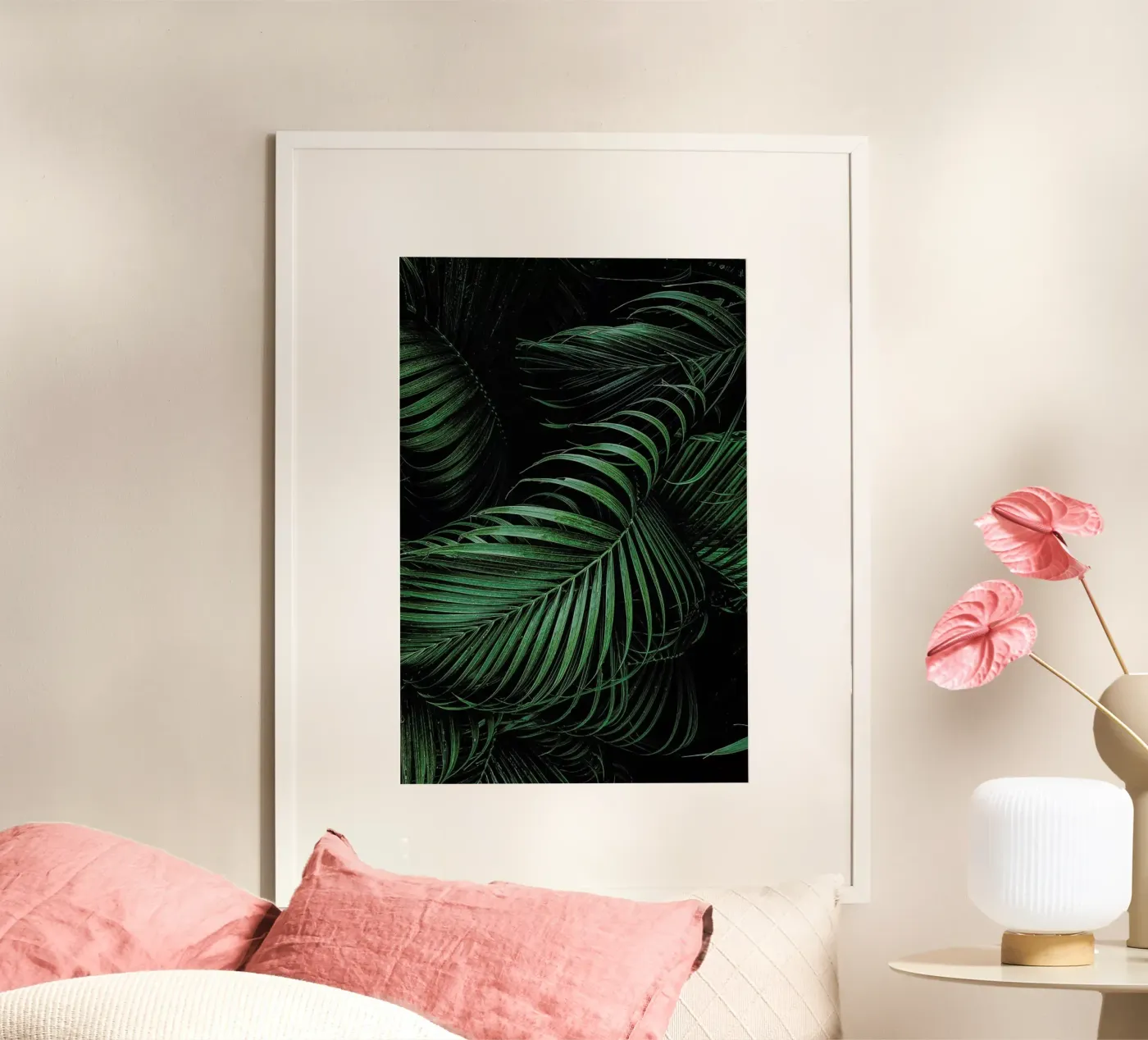 Feathered Palm poster da Flora & Fauna